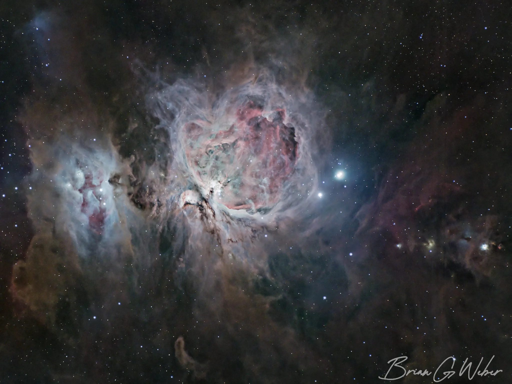 Orion Nebula shot with the UV/IR filter